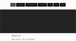 Desktop Screenshot of hallplayers.org.uk